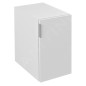 Sapho Cirasa - Armoire latérale, 30x52x46 cm, 1 porte, blanc CR302-3030