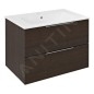 Sapho Cirasa - Meuble lavabo, 70x52x46 cm, 2 tiroirs, pin rustique CR701-1616 Sapho Cirasa - Meuble lavabo, 70x52x46 cm, 2 tiroirs, pin rustique CR701-1616
