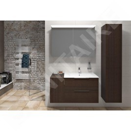 Sapho Cirasa - Meuble lavabo, 70x52x46 cm, 2 tiroirs, pin rustique CR701-1616