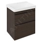 Sapho Sitia - Meuble lavabo 70x56x44 cm, 2 tiroirs, pin rustique SI060-1616 Sapho Sitia - Meuble lavabo 70x56x44 cm, 2 tiroirs, pin rustique SI060-1616