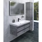 Sapho Sitia - Meuble lavabo 101x50x44 cm, 2 tiroirs, chêne argenté SI105-1111 Sapho Sitia - Meuble lavabo 101x50x44 cm, 2 tiroirs, chêne argenté SI105-1111