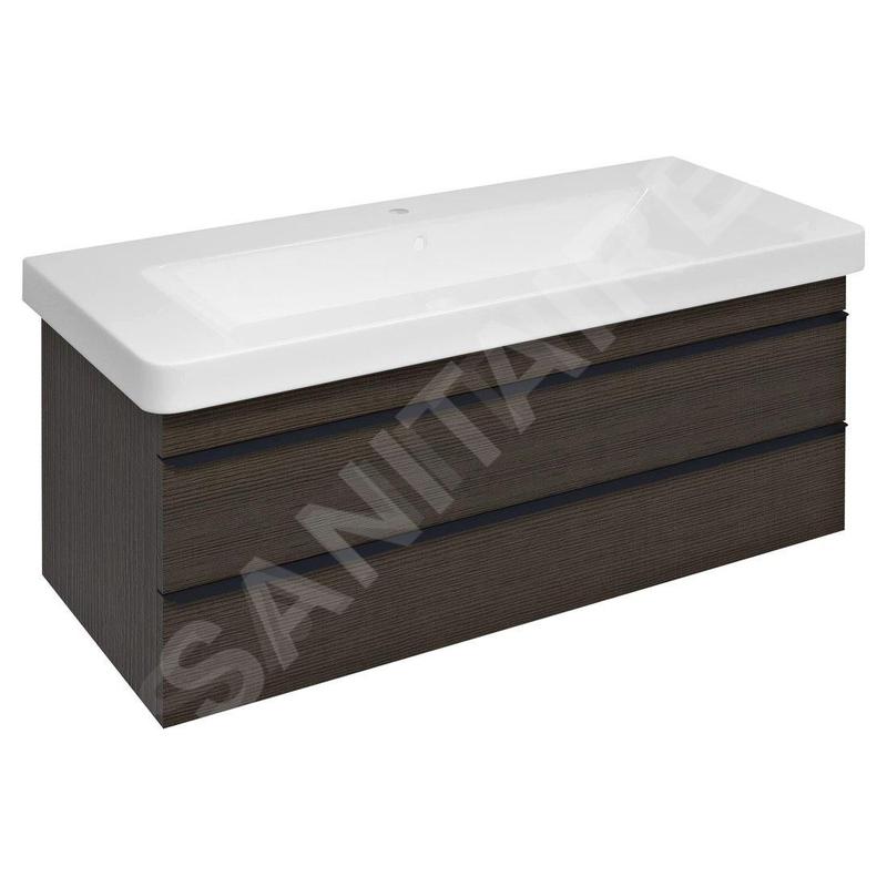 Sapho Sitia - Meuble lavabo 101x50x44 cm, 2 tiroirs, pin rustique SI105-1616 Sapho Sitia - Meuble lavabo 101x50x44 cm, 2 tiroirs, pin rustique SI105-1616