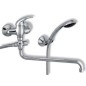 Novaservis Metalia 55 - Robinetterie de baignoire murale complète, chrome 55075,0 Novaservis Metalia 55 - Robinetterie de baignoire murale complète, chrome 55075,0