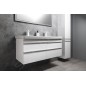 Sapho Sitia - Meuble-lavabo, 116x50x44 cm, 4 tiroirs, blanc mat SI120-3131 Sapho Sitia - Meuble-lavabo, 116x50x44 cm, 4 tiroirs, blanc mat SI120-3131