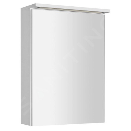 Aqualine Accessoires - Armoire de toilette avec éclairage LED, 50x70x22 cm, blanc WGL50S