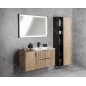 Sapho Cirasa - Meuble-lavabo 59x64x46 cm, 2 tiroirs, chêne Alabama strip CR601-2322 Sapho Cirasa - Meuble-lavabo 59x64x46 cm, 2 tiroirs, chêne Alabama strip CR601-2322