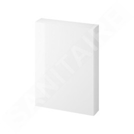 Cersanit City - Armoire 80x59x14 cm, 1 porte, charnières L/P, blanc S584-021-DSM