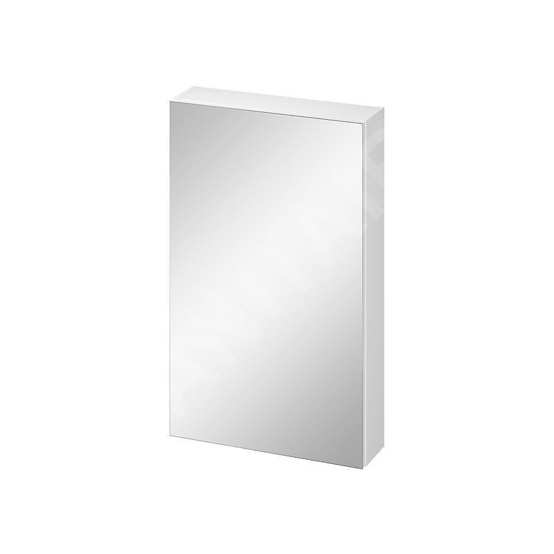 Cersanit City - Armoire à miroir, 80x49x14 cm, 1 porte, charnières G/D, blanc S584-023-DSM Cersanit City - Armoire à miroir, 80x49x14 cm, 1 porte, charnières G/D, blanc S584-023-DSM