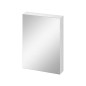 Cersanit City - Armoire à miroir, 80x59x14 cm, 1 porte, charnières G/D, blanc S584-024-DSM Cersanit City - Armoire à miroir, 80x59x14 cm, 1 porte, charnières G/D, blanc S584-024-DSM