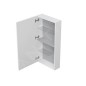 Cersanit Moduo - Armoire 80x40x14 cm, 1 porte, charnières G/D, blanc K116-018
