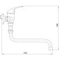 Novaservis Metalia 55 - Robinetterie de baignoire murale complète, chrome 55075,0 Novaservis Metalia 55 - Robinetterie de baignoire murale complète, chrome 55075,0