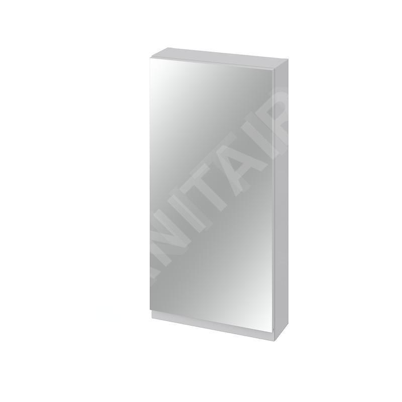 Cersanit Moduo - Armoire à miroir, 80x40x14 cm, 1 porte, charnières G/D, gris S590-033-DSM Cersanit Moduo - Armoire à miroir, 80x40x14 cm, 1 porte, charnières G/D, gris S590-033-DSM
