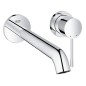 Grohe Essence - Mitigeur de lavabo L encastré, installation 2 trous, chrome 19967001 Grohe Essence - Mitigeur de lavabo L encastré, installation 2 trous, chrome 19967001