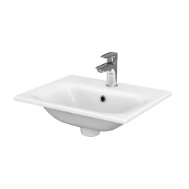 Cersanit Moduo - Meuble avec lavabo, 57x49x40 cm, 2 tiroirs, gris S801-311-DSM