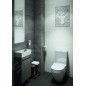 Cersanit Crea - Meuble-lavabo, 59x39x22 cm, 1 porte, charnières G/D, gris S924-014 Cersanit Crea - Meuble-lavabo, 59x39x22 cm, 1 porte, charnières G/D, gris S924-014