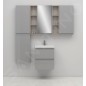 Cersanit Moduo - Meuble-lavabo, 57x50x35cm, 2 tiroirs, gris S929-005 Cersanit Moduo - Meuble-lavabo, 57x50x35cm, 2 tiroirs, gris S929-005