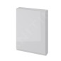Cersanit Moduo - Armoire 80x59x14 cm, 1 porte, charnières G/D, gris S929-015