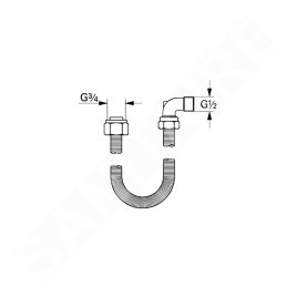 Grohe Talentofill - Flexible de robinet 28993000