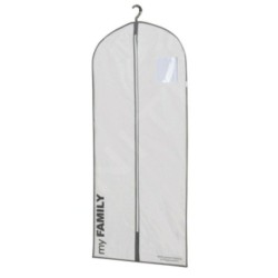 Compactor Organisation de penderie - Housse de robe, 60x137 cm, blanc RAN631