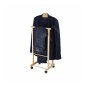 Compactor Organisation de penderie - Portemanteau 97x33x29 cm, avec roulettes, bois clair RAN7876