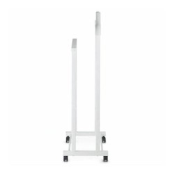 Compactor Organisation de penderie - Porte-vêtements 97x33x29 cm, avec roulettes, blanc RAN7877