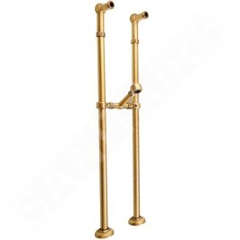 Sapho Antea - Raccordement pour installation de mitigeur sur bord de baignoire, 2 pièces, bronze 9846