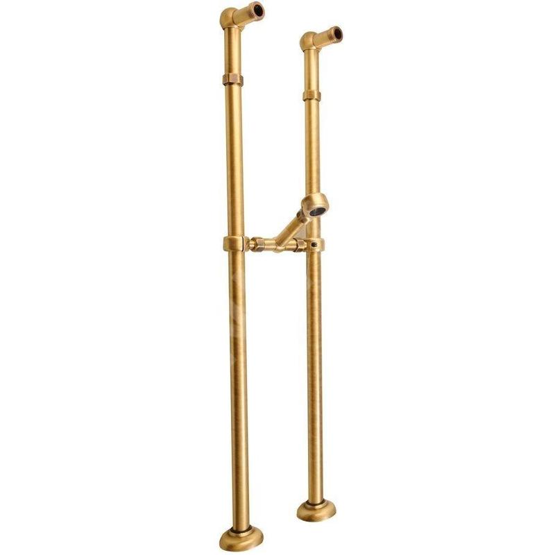 Sapho Antea - Raccordement pour installation de mitigeur sur bord de baignoire, 2 pièces, bronze 9846 Sapho Antea - Raccordement pour installation de mitigeur sur bord de baignoire, 2 pièces, bronze 9846