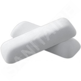 Kaldewei Accessoires - Oreiller multifonctionnel, 2 pièces, blanc 687675760000