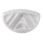 Aqualine Baignoires - Appui-tête Tecno, 300x200 mm, beige 68609