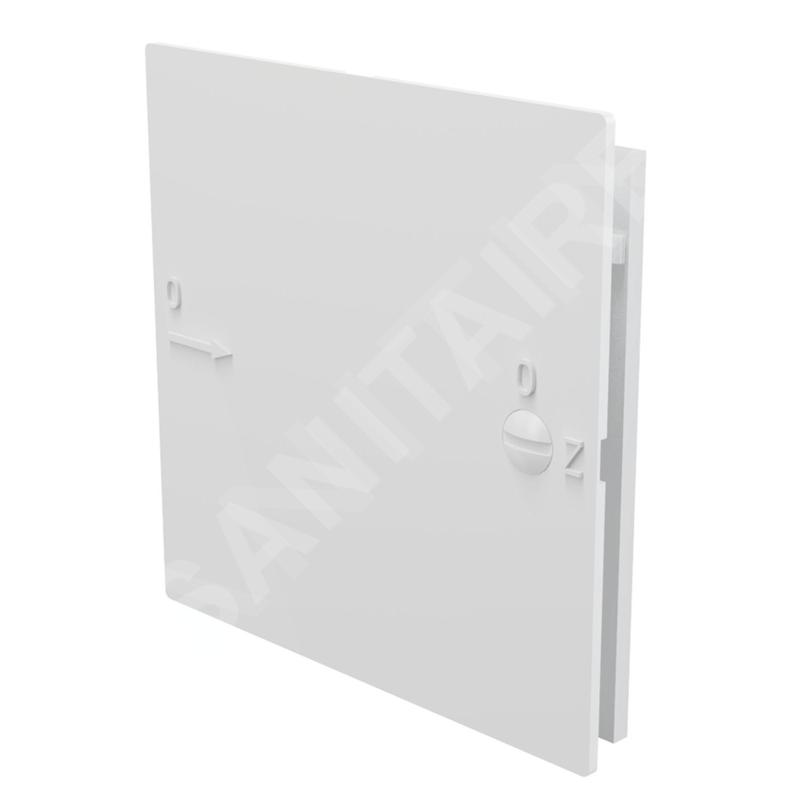 Alcadrain Accessoires - Porte de salle de bains 15x15 cm, blanche AVD001