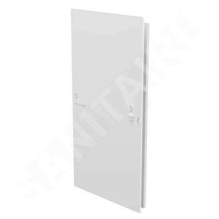 Alcadrain Accessoires - Porte de salle de bains 30x15 cm, blanche AVD002
