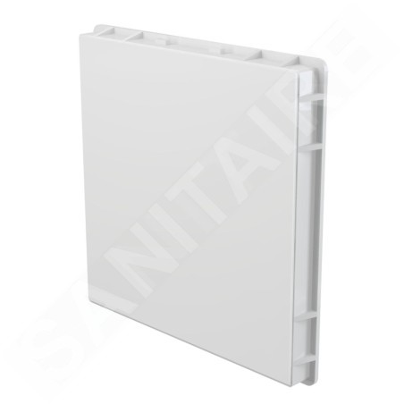 Alcadrain Accessoires - Porte de salle de bains 30x30 cm, blanche AVD003