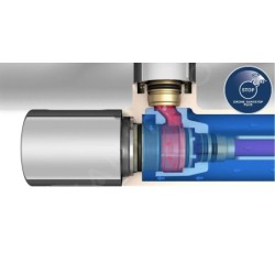 Grohe Grohtherm SmartControl - Mitigeur thermostatique de baignoire, chrome 34718000