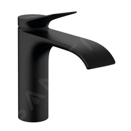 Hansgrohe Vivenis - Mitigeur de lavabo 110, EcoSmart, noir mat 75022670