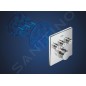 Grohe Grohtherm SmartControl - Mitigeur thermostatique encastré de baignoire pour 3 sorties, chrome 29126000
