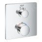 Grohe Grohtherm - Mitigeur thermostatique de douche encastré pour 2 sorties, chrome 24079000 Grohe Grohtherm - Mitigeur thermostatique de douche encastré pour 2 sorties, chrome 24079000