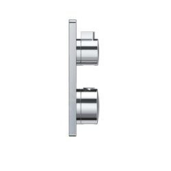 Grohe Grohtherm - Mitigeur thermostatique de douche encastré pour 2 sorties, chrome 24079000