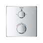 Grohe Grohtherm - Mitigeur thermostatique de douche encastré pour 2 sorties, chrome 24079000 Grohe Grohtherm - Mitigeur thermostatique de douche encastré pour 2 sorties, chrome 24079000