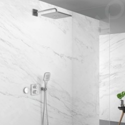Grohe Grohtherm - Mitigeur thermostatique de douche encastré pour 2 sorties, chrome 24079000
