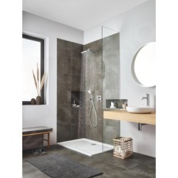 Grohe Grohtherm - Mitigeur thermostatique de douche encastré pour 2 sorties, chrome 24079000