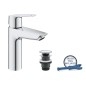 Grohe QuickFix Start - Mitigeur de lavabo avec vidage Push-Open, démarrage à froid, chrome 23746002
