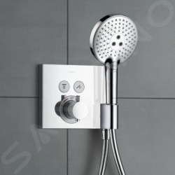 Hansgrohe Shower Select - Mitigeur thermostatique encastré pour 2 sorties, chrome 15763000