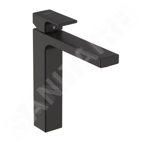 Hansgrohe Vernis Shape - Mitigeur de lavabo avec vidage, EcoSmart, noir mat 71562670