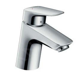 Hansgrohe Logis - Mitigeur de lavabo 70 avec garniture de vidage Push-Open, chrome 71077000