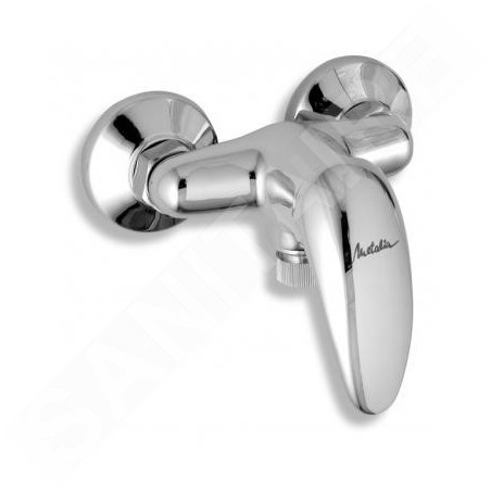 Novaservis Metalia 55 - Robinet de douche murale sans accessoires 100 mm, chrome 55065/1,0