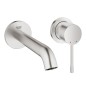 Grohe Essence - Mitigeur de lavabo M encastré, installation 2 trous, supersteel 19408DC1 Grohe Essence - Mitigeur de lavabo M encastré, installation 2 trous, supersteel 19408DC1