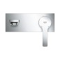 Grohe Lineare - Mitigeur de lavabo L encastré, installation à 2 trous, chrome 23444001 Grohe Lineare - Mitigeur de lavabo L encastré, installation à 2 trous, chrome 23444001