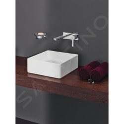Grohe Lineare - Mitigeur de lavabo L encastré, installation à 2 trous, chrome 23444001