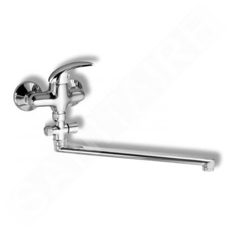 Novaservis Metalia 55 - Mélangeur bain mural sans accessoires 100 mm, chromé 55073/1,0