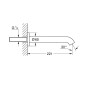 Grohe Essence New - Bec de baignoire, chrome 13449001